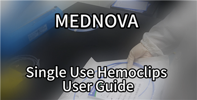MEDNOVA Engangsbruk Hemoclips brukerveiledning